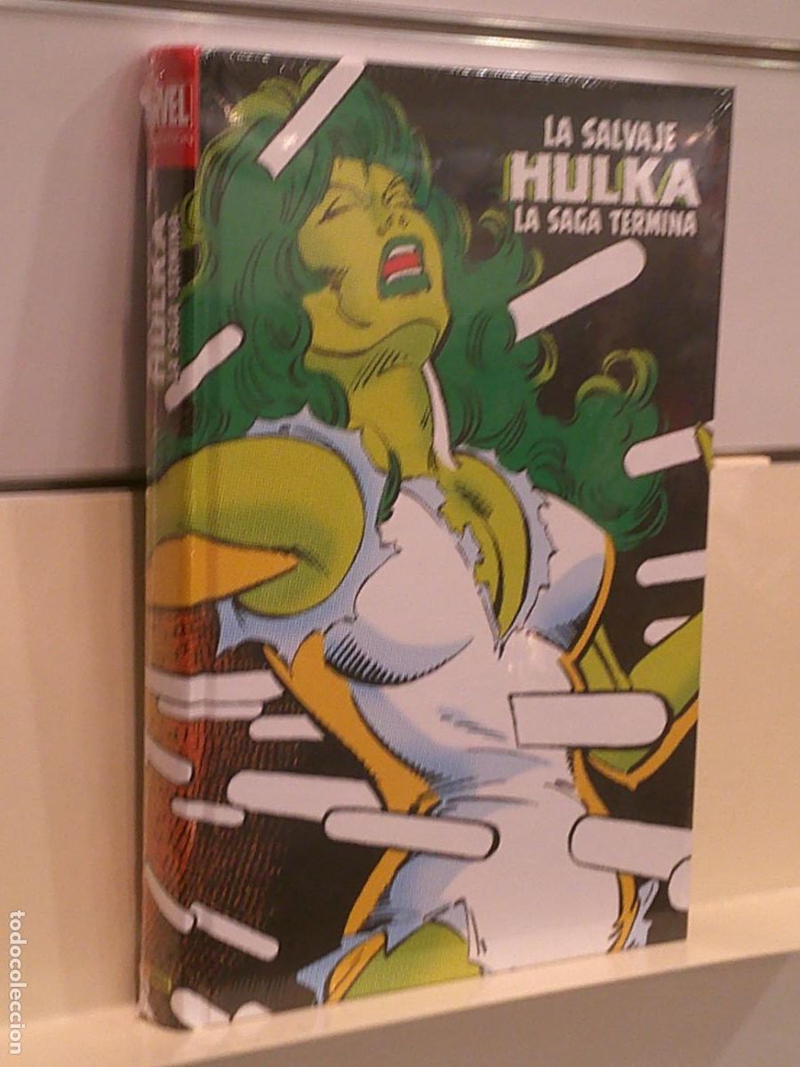 C&oacute;mics: LA SALVAJE HULKA LA SAGA TERMINA - MARVEL LIMITED EDITION - PANINI