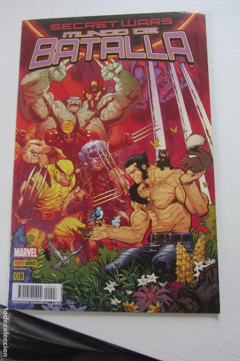 C&oacute;mics: MUNDO DE BATALLA N&ordm; 3 - SECRET WARS - MARVEL, PANINI ARX56