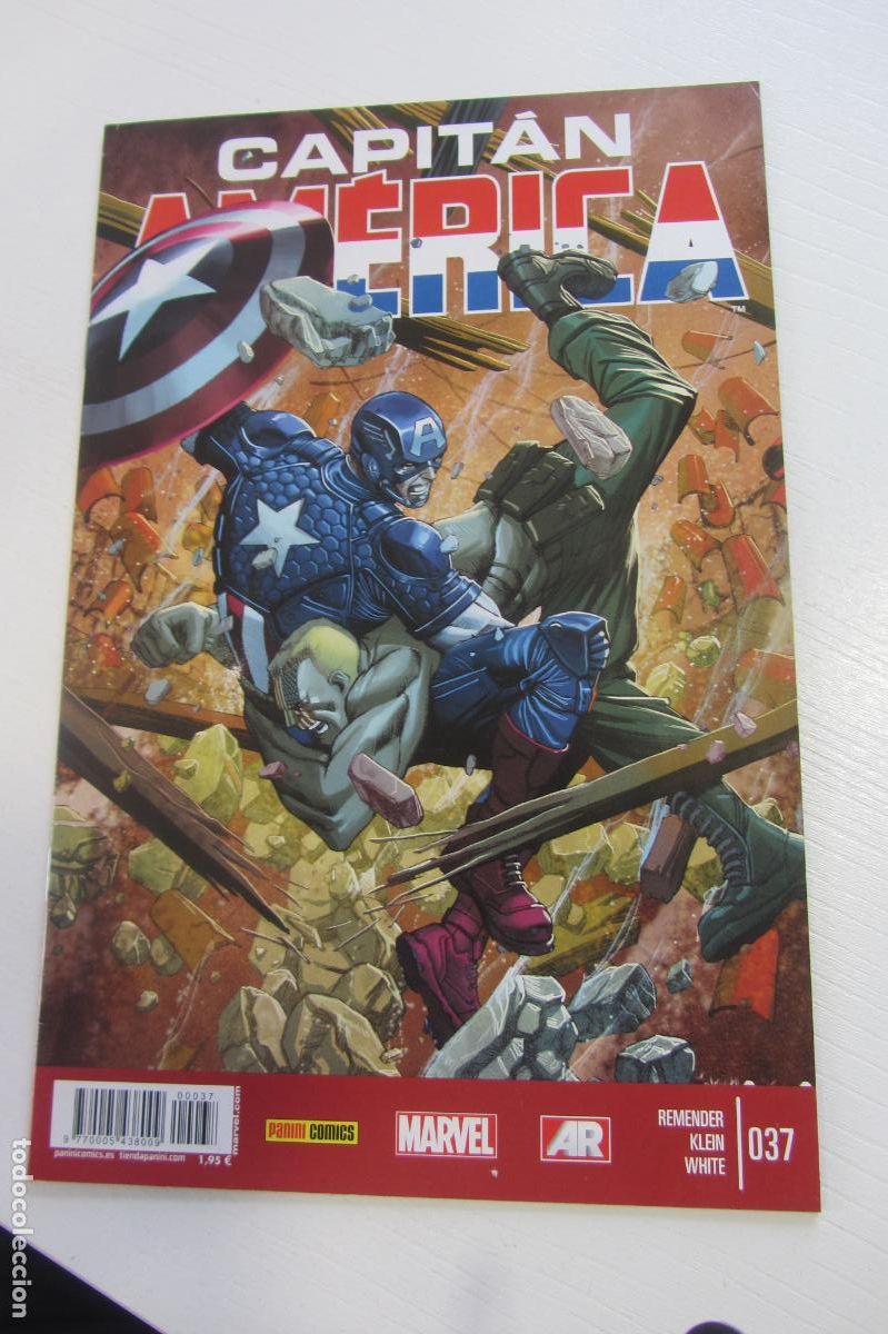 C&oacute;mics: CAPIT&Aacute;N AM&Eacute;RICA V8 N&ordm; 37 (2014) PANINI ARX253
