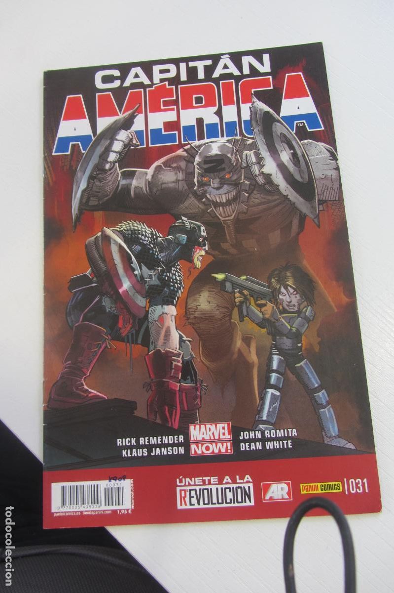 C&oacute;mics: CAPIT&Aacute;N AM&Eacute;RICA V8 N&ordm; 31 (2014) PANINI ARX253