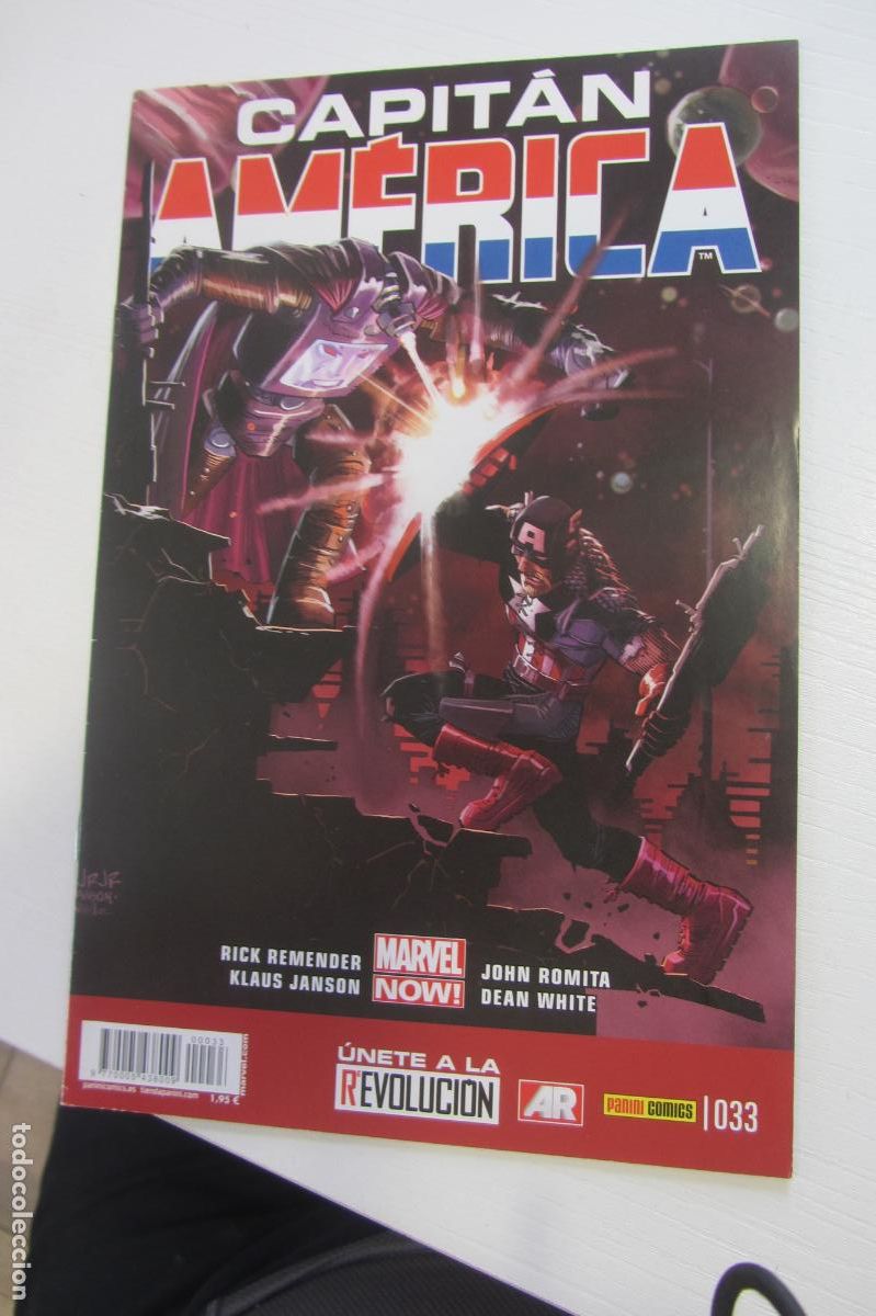 C&oacute;mics: CAPIT&Aacute;N AM&Eacute;RICA V8 N&ordm; 33 (2014) PANINI ARX253
