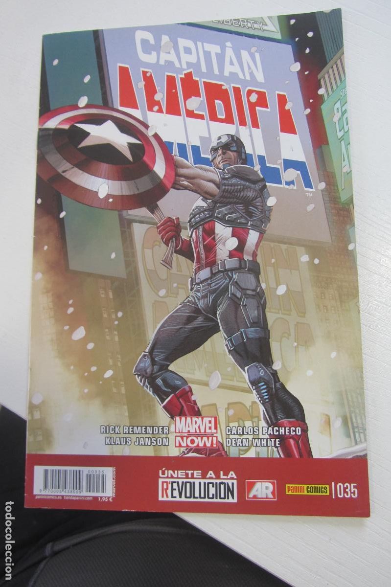 C&oacute;mics: CAPIT&Aacute;N AM&Eacute;RICA V8 N&ordm; 35 (2014) PANINI ARX253