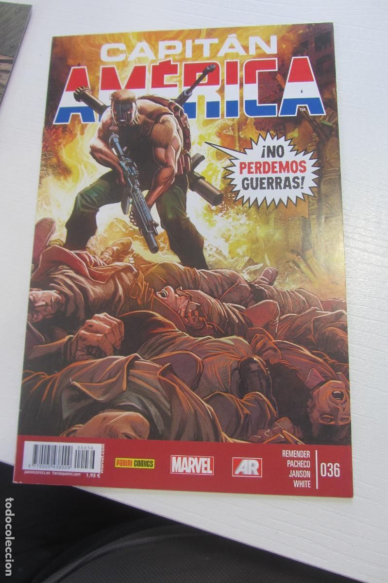 C&oacute;mics: CAPIT&Aacute;N AM&Eacute;RICA V8 N&ordm; 36 (2014) PANINI ARX253