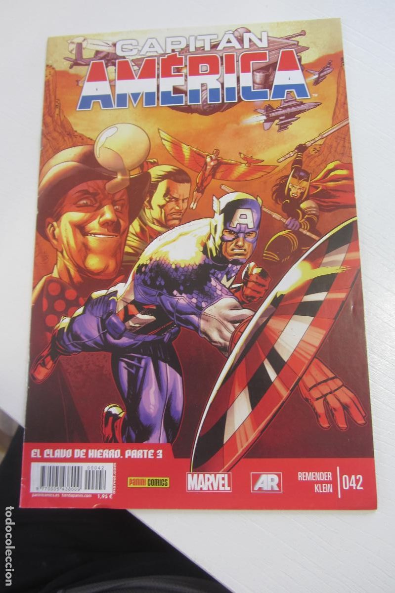 C&oacute;mics: CAPIT&Aacute;N AM&Eacute;RICA V8 N&ordm; 42 (2014) PANINI ARX253