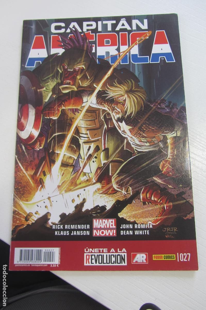 C&oacute;mics: CAPIT&Aacute;N AM&Eacute;RICA V8 N&ordm; 27 (2014) PANINI ARX253