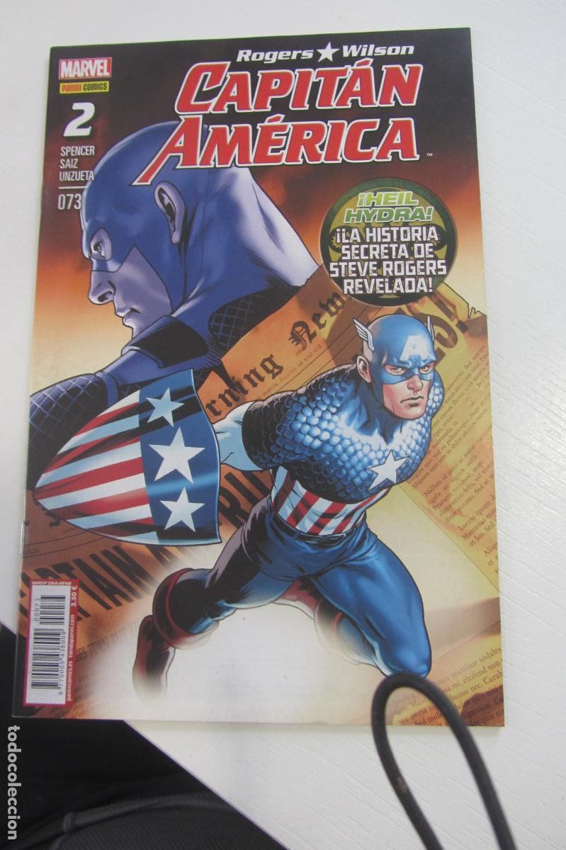 C&oacute;mics: CAPIT&Aacute;N AM&Eacute;RICA VOL.8 N 73 / 2 ROGERS & WILSON ( 2011/... ) PANINI ARX253