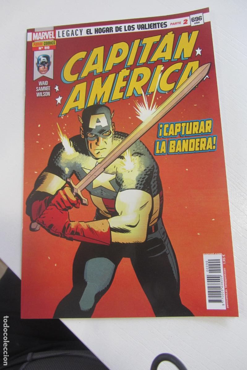 C&oacute;mics: CAPIT&Aacute;N AM&Eacute;RICA VOL.8 N 90 ( 2011/... ) PANINI ARX253