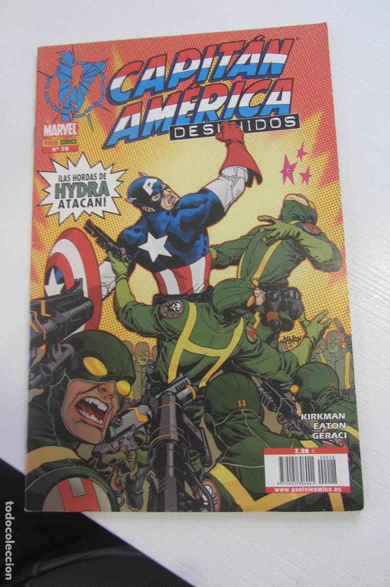 C&oacute;mics: CAPIT&Aacute;N AM&Eacute;RICA vol. 5 - n&ordm; 28 - Panini, 2005 arx58
