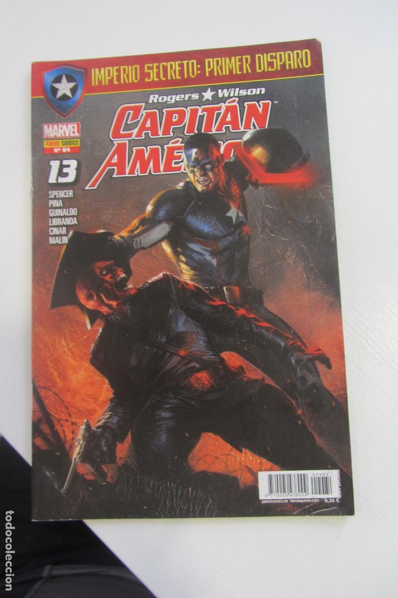 C&oacute;mics: CAPIT&Aacute;N AM&Eacute;RICA VOL.8 N.84 / 13 ROGERS & WILSON : IMPERIO SECRETO ( 2011/... )arx58