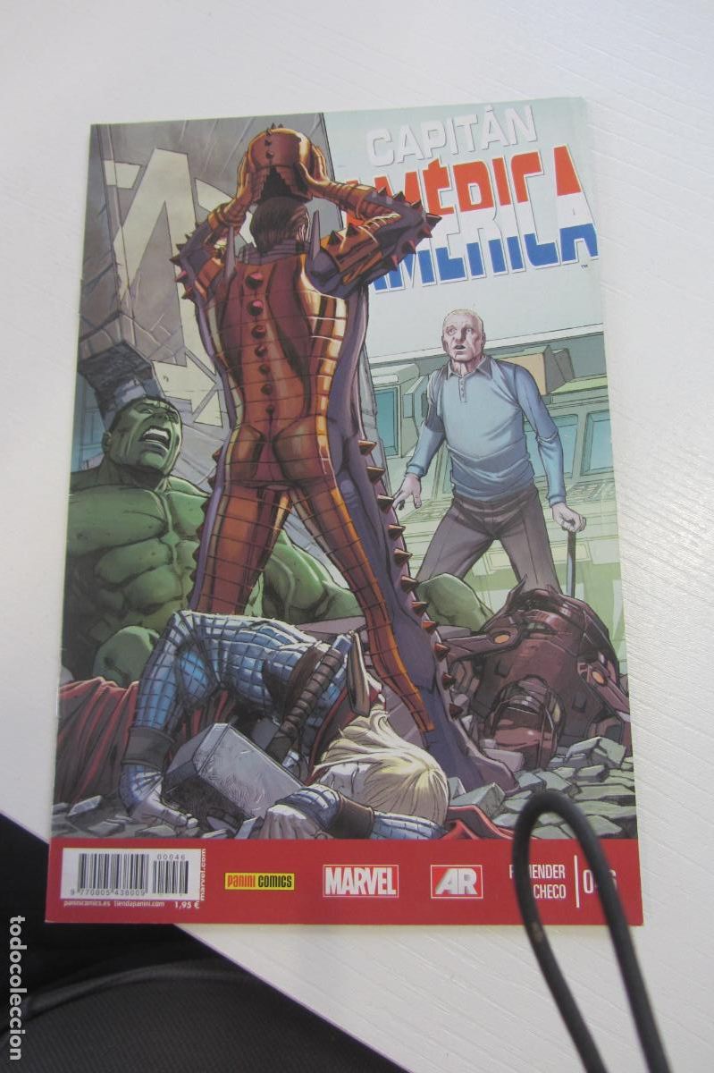 C&oacute;mics: CAPITAN AMERICA VOL8 N&ordm; 46 2019 PANINI arx58