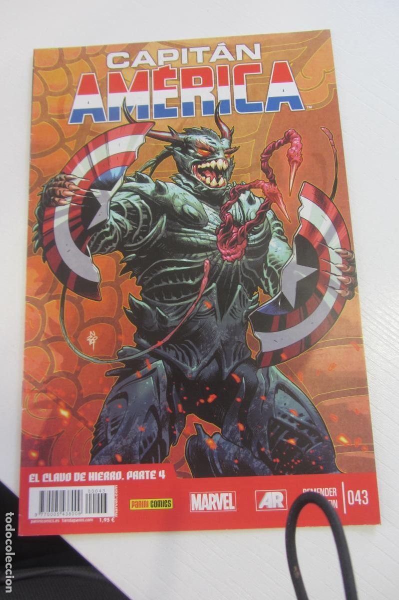 C&oacute;mics: CAPITAN AMERICA VOL8 N&ordm; 43 2019 PANINI arx58