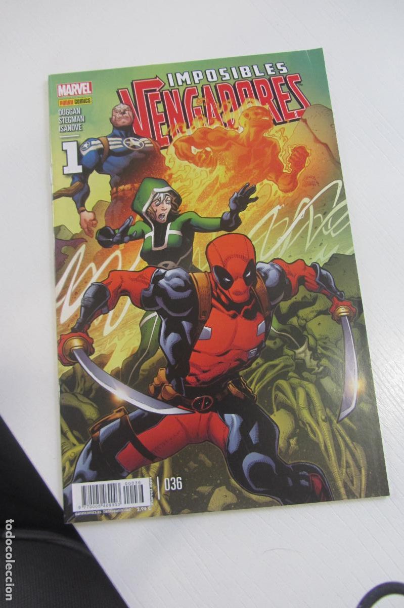 C&oacute;mics: IMPOSIBLES VENGADORES N&ordm; 36 / 1 UNA UNI&Oacute;N PERFECTA ( 2013/2018 ) PANINI BUEN ESTADO PANINI arx61