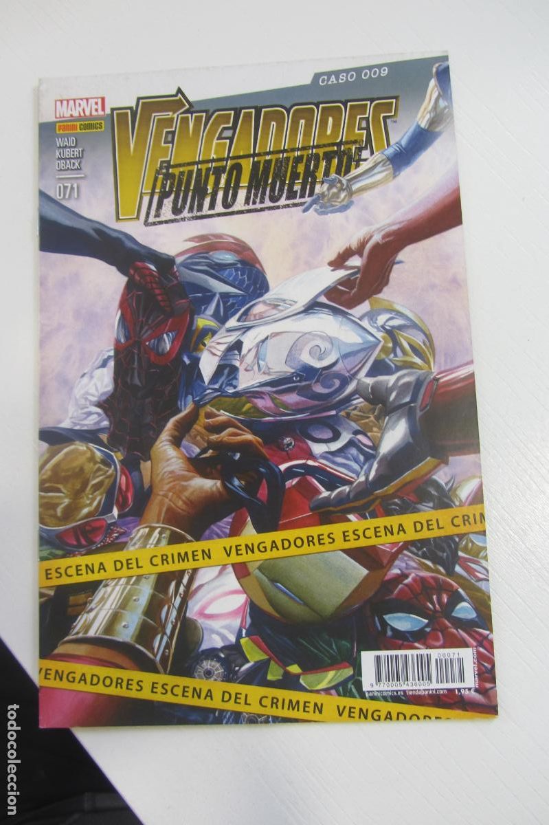 C&oacute;mics: VENGADORES - VOL.1 - 71 - Punto muerto: Caso 009 MARVEL - PANINI arx184