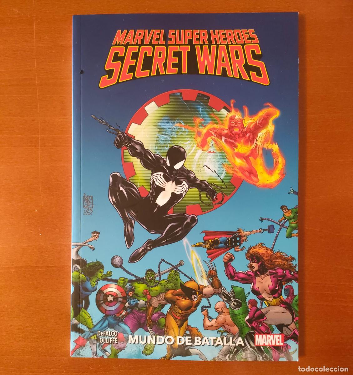 Comics : Marvel Super Heroes Secret Wars Mundo de batalla Panini C&oacute;mics