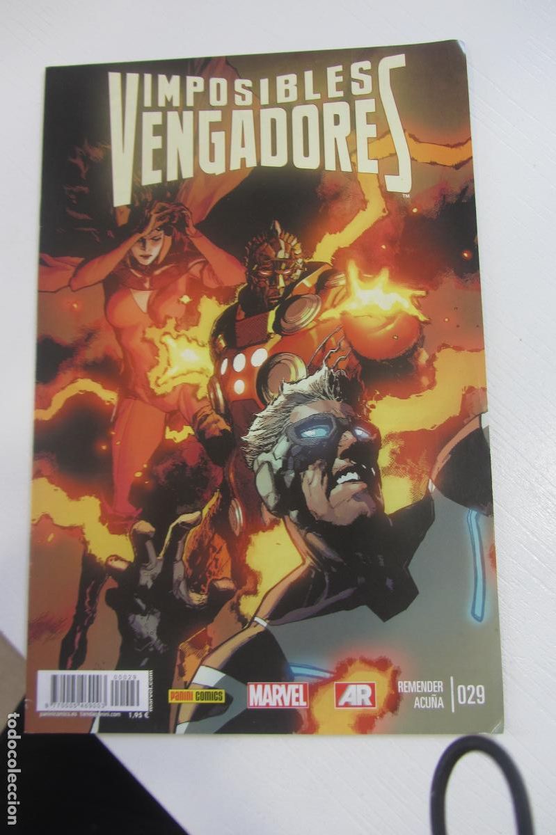 C&oacute;mics: IMPOSIBLES VENGADORES n&ordm; 29 MARVEL PANINI arx184