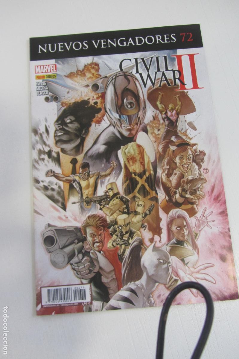 C&oacute;mics: NUEVOS VENGADORES VOL. 2 N&ordm; 72 - MARVEL PANINI arx184