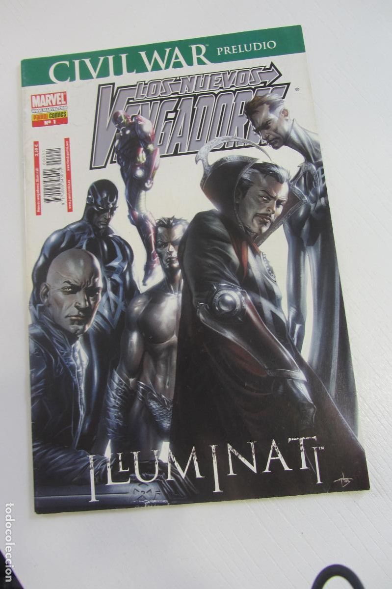 C&oacute;mics: LOS NUEVOS VENGADORES: ILLUMINATI (2007) - CIVIL WAR PRELUDIO MARVEL PANINI arx184
