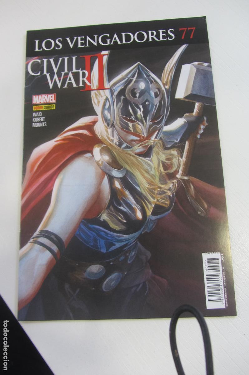 C&oacute;mics: LOS VENGADORES VOL. 4 N&ordm; 77 CIVIL WAR II MARVEL PANINI arx184