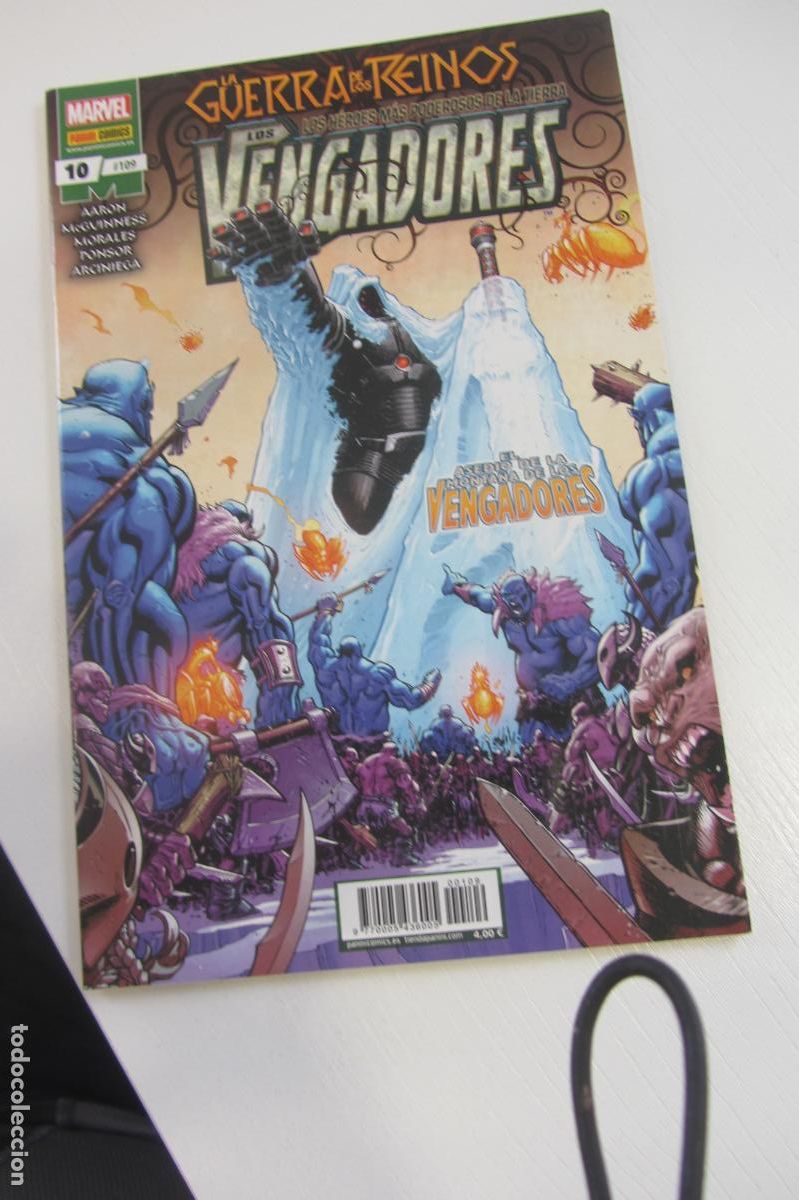 C&oacute;mics: LOS VENGADORES VOL.4 N.109 / 10 LA GUERRA DE LOS REINOS ( 2011/&hellip; ) MARVEL PANINI arx184
