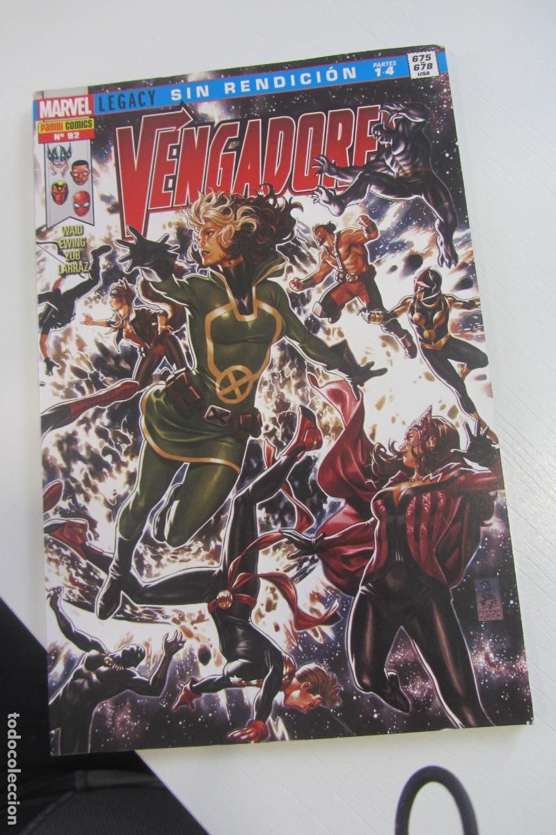 C&oacute;mics: LOS VENGADORES VOL. 4 N&ordm; 92 SIN RENDICION PARTES 1 - 4 MARVEL PANINI arx184