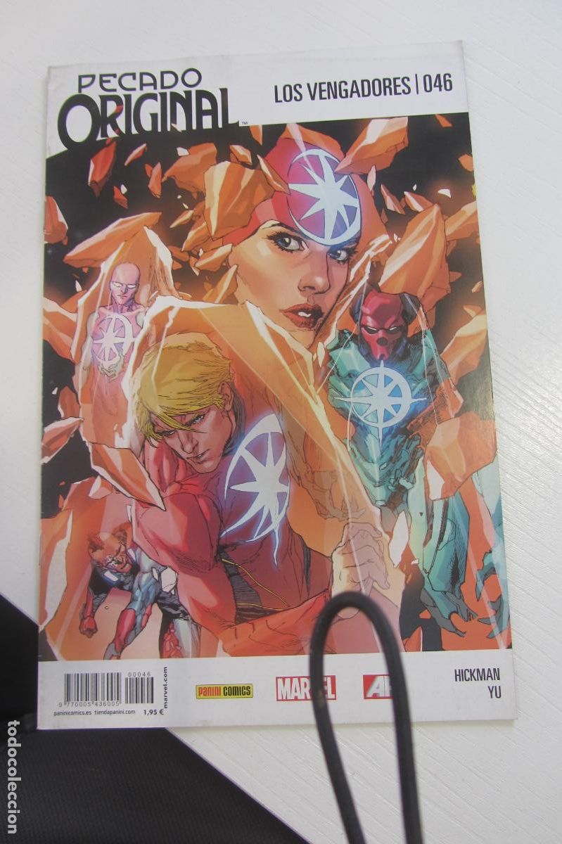 C&oacute;mics: LOS VENGADORES - vol.4 - N&ordm; 46 046 - Pecado Original MARVEL PANINI arx184