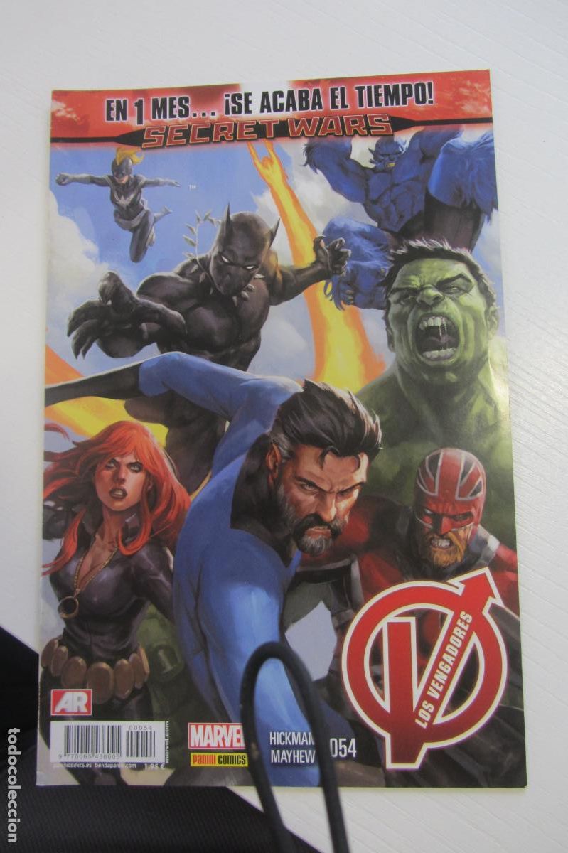C&oacute;mics: LOS VENGADORES - vol.4 - N&ordm; 54 MARVEL PANINI arx184