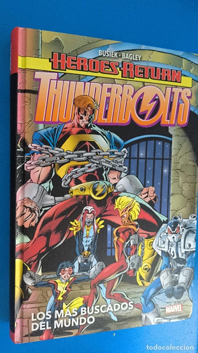 C&oacute;mics: Heroes Return Los Thunderbolts 2: Los m&aacute;s buscados del mundo Panini - Busiek y Bagley