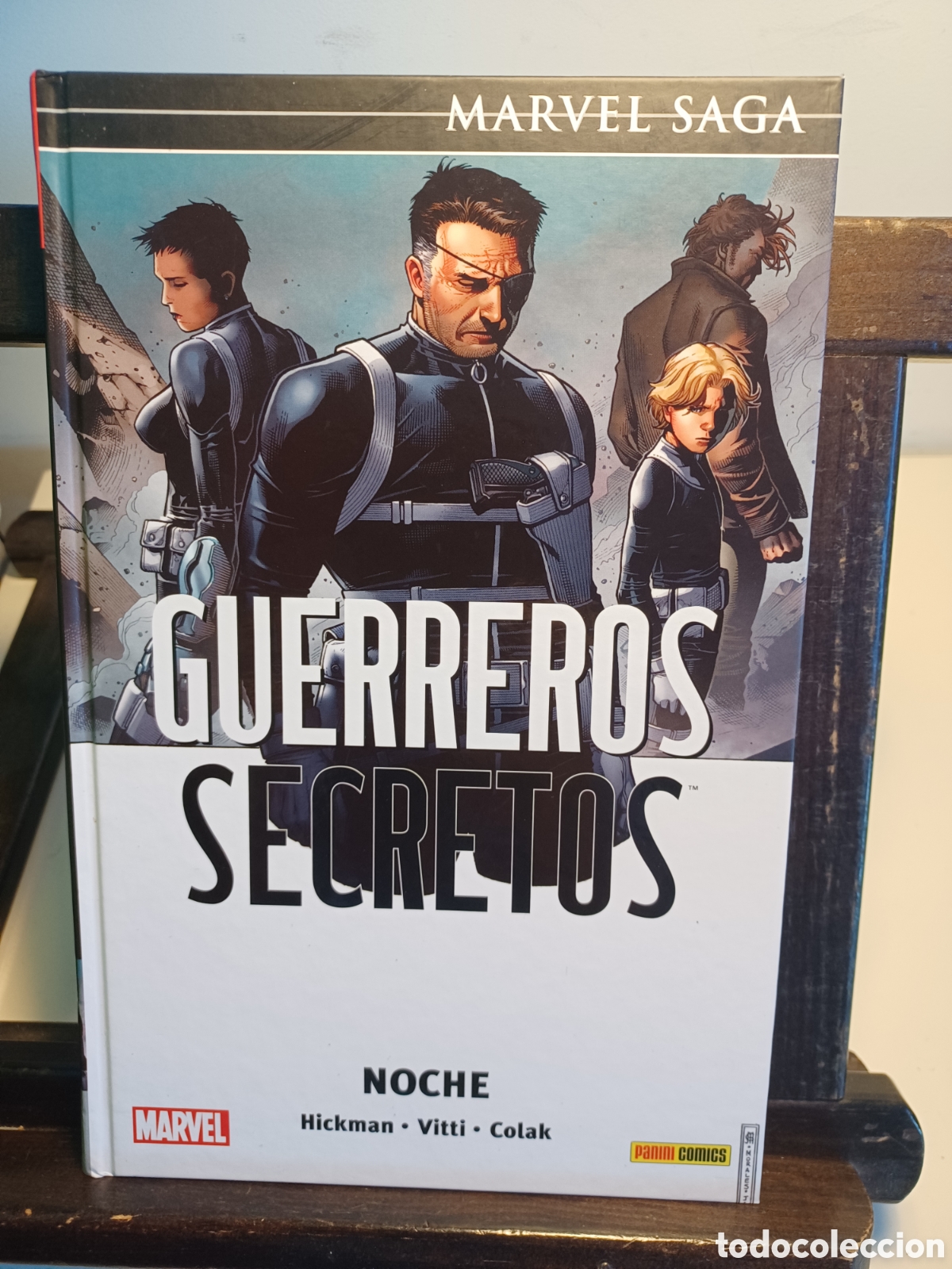C&oacute;mics: Guerreros secretos 4 Noche/ Panini/ Marvel Saga/ NUEVO A ESTRENAR