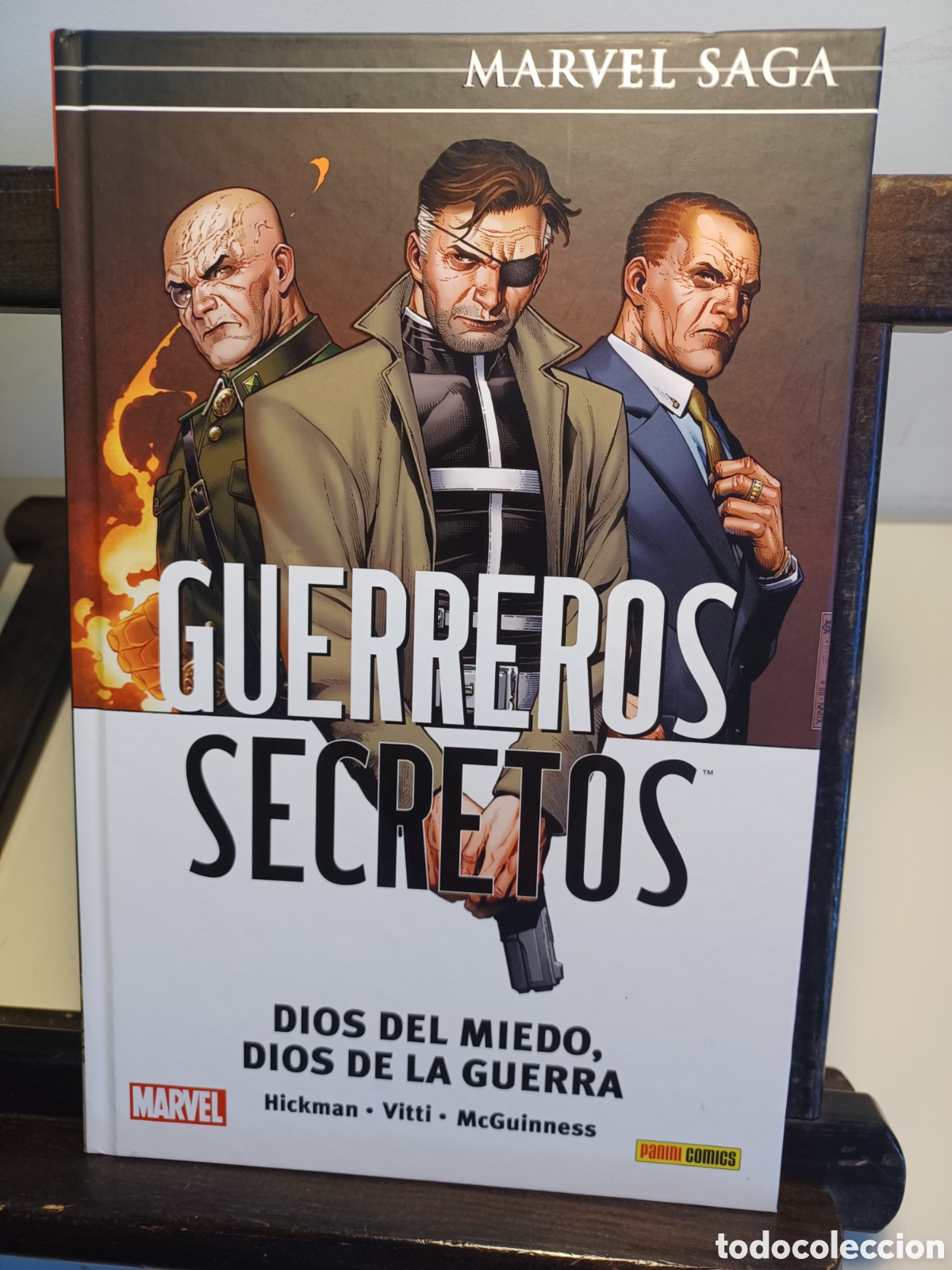 C&oacute;mics: Guerreros secretos 2 Dios del miedo, dios de la guerra/ Panini/ Marvel Saga/ NUEVO A ESTRENAR