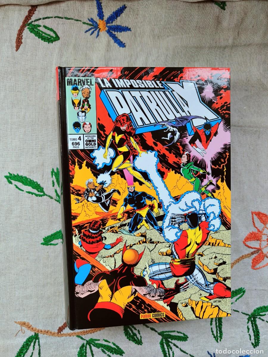 C&oacute;mics: La Imposible Patrulla-X. Desde las cenizas Tomo IV. Marvel Gold. Omnigold. Englehart. Panini.