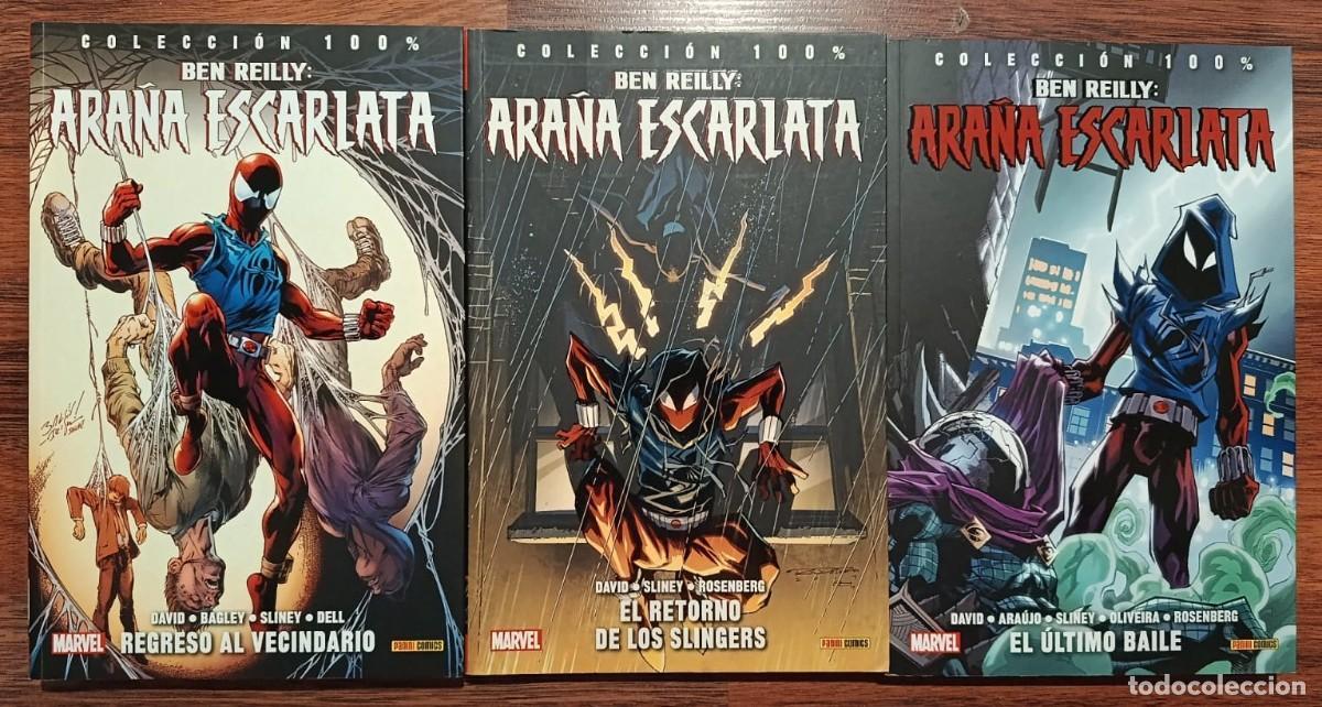C&oacute;mics: ARA&Ntilde;A ESCARLATA de BEN REILLY. 3 TOMOS. COMPLETO. 100% MARVEL