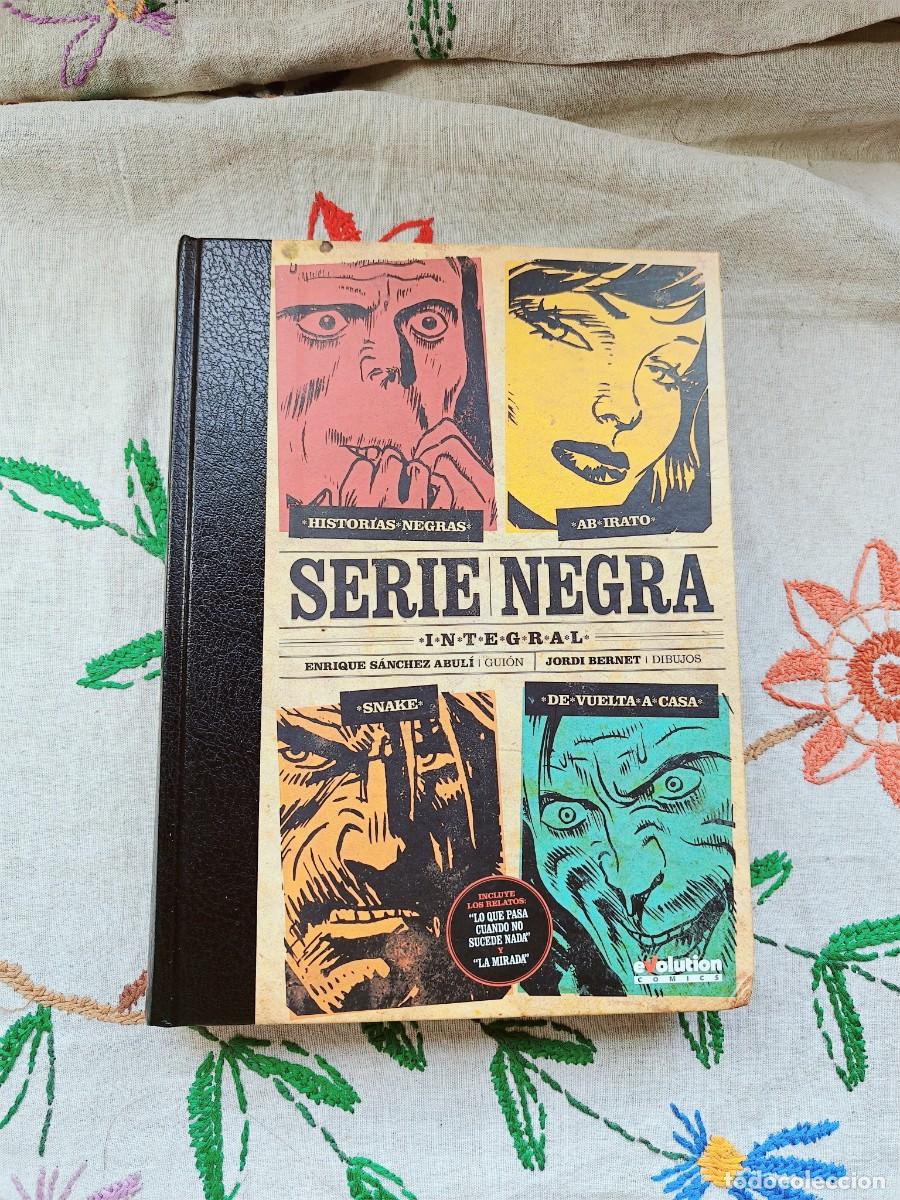 C&oacute;mics: Serie Negra Integral. Integral. Enrique Sanch&eacute;z Abul&iacute; y Jordi Bernet. Panini. Tapa dura