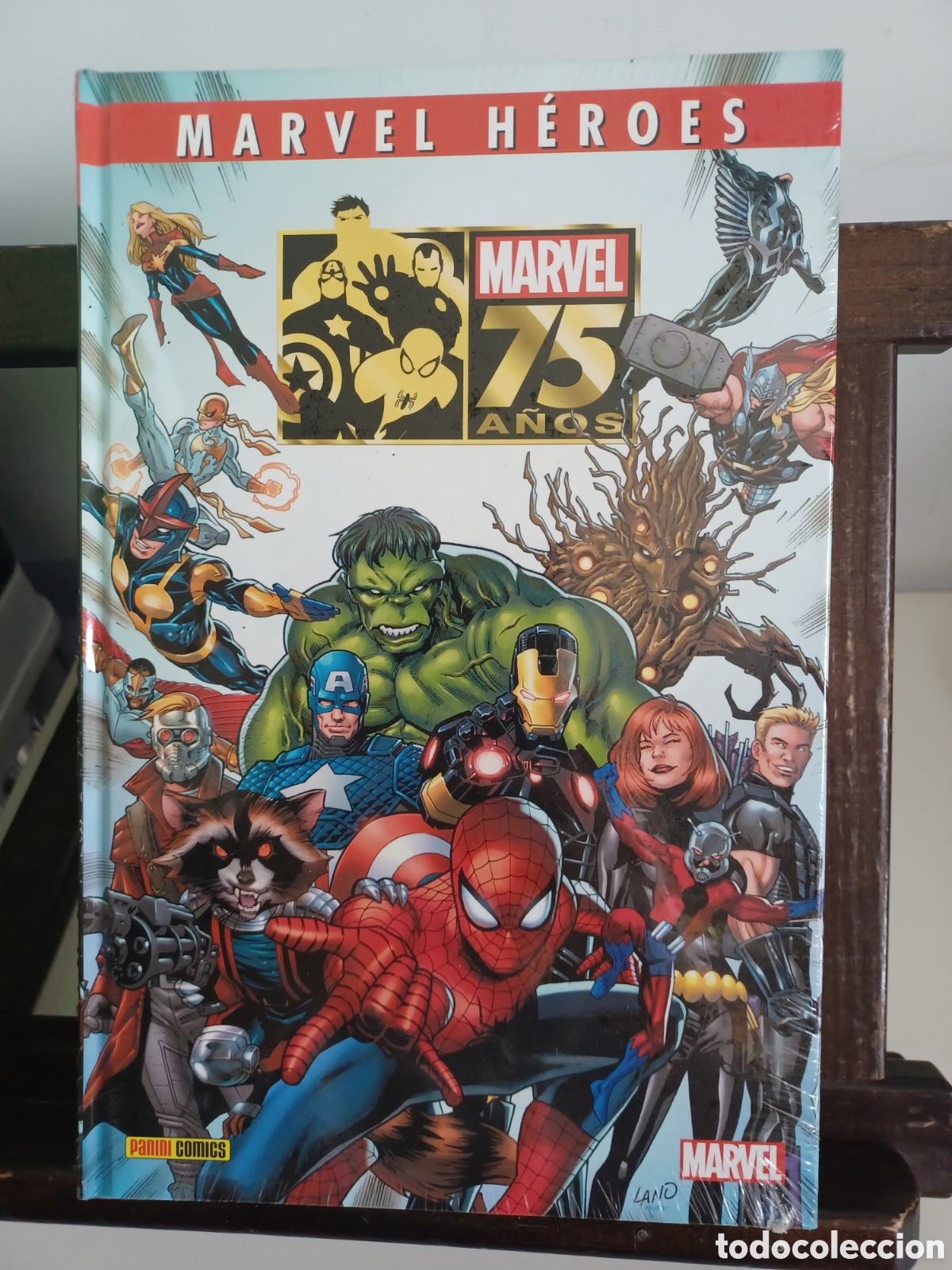 C&oacute;mics: 75 a&ntilde;os. La edad moderna/ Marvel H&eacute;roes/ Panini/ NUEVO PRECINTADO