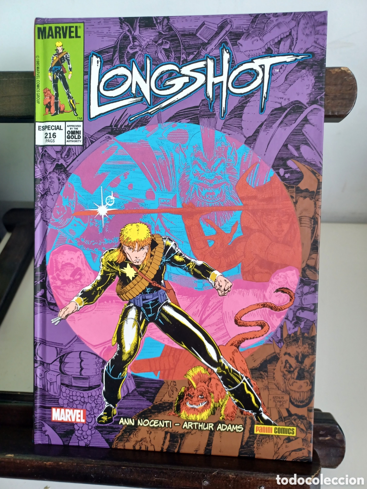 C&oacute;mics: Longshot/ 100% Marvel HC/ Panini/ Descatalogado/ NUEVO A ESTRENAR