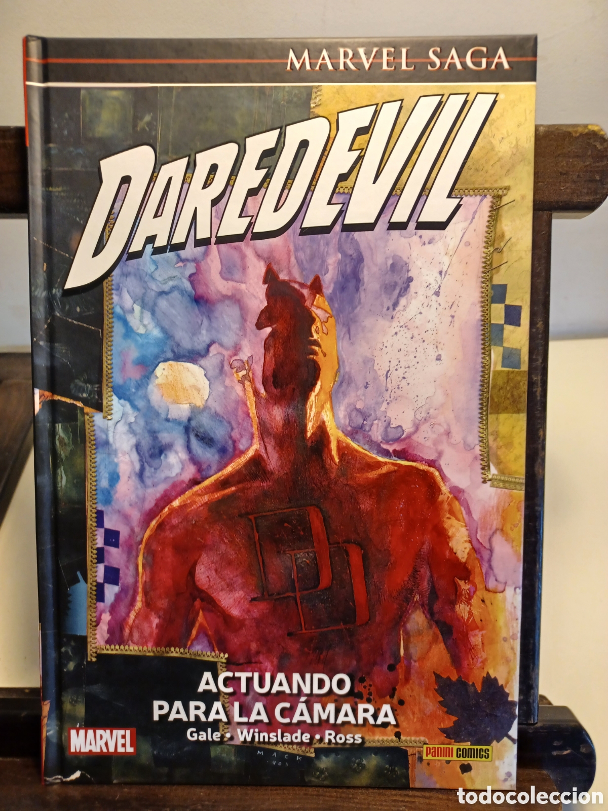 C&oacute;mics: Daredevil 4 Actuando para la c&aacute;mara/ Marvel Saga/ Descatalogado/ NUEVO A ESTRENAR