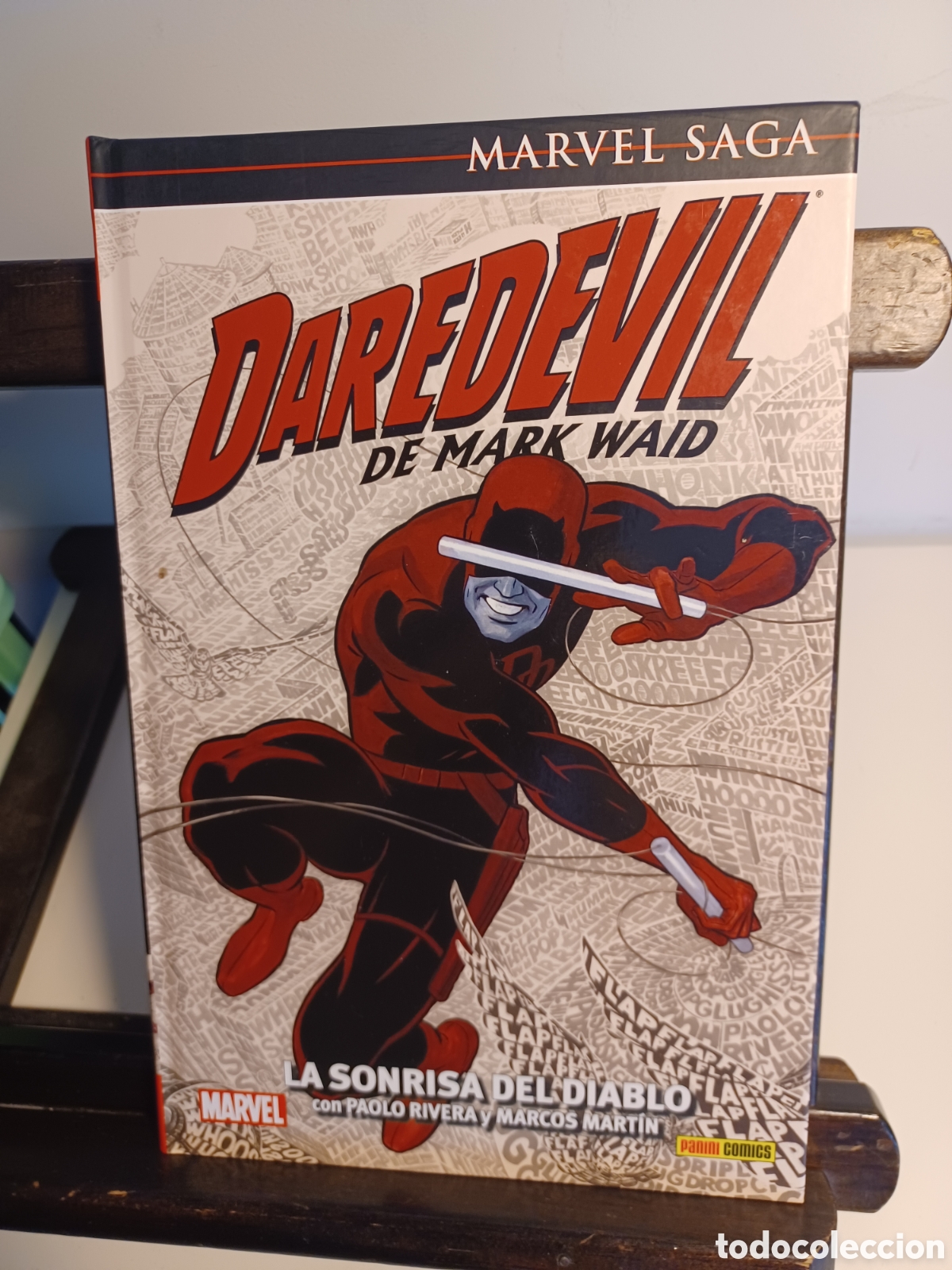 C&oacute;mics: Daredevil de Mark Waid 1 La sonrisa del diablo/ Marvel Saga/ Panini/ NUEVO A ESTRENAR