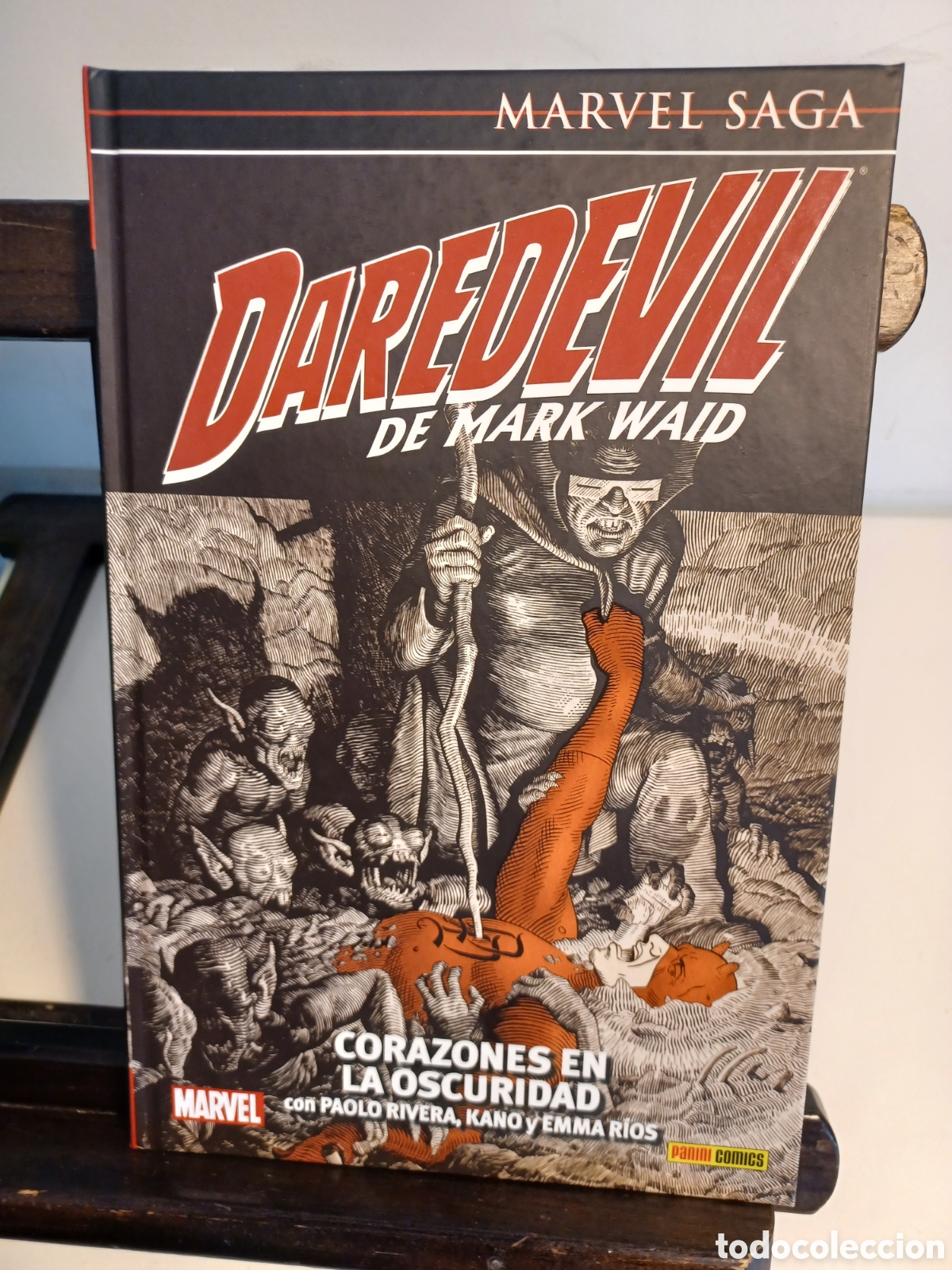 C&oacute;mics: Daredevil de Mark Waid 2 Corazones en la oscuridad/ Marvel Saga/ Panini/ NUEVO A ESTRENAR