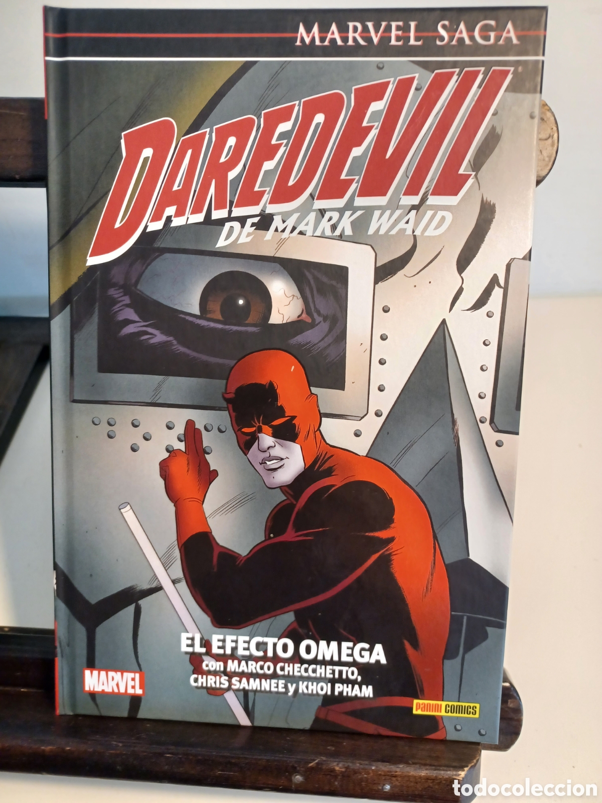 C&oacute;mics: Daredevil de Mark Waid 3 El efecto Omega/ Marvel Saga/ Panini/ NUEVO A ESTRENAR