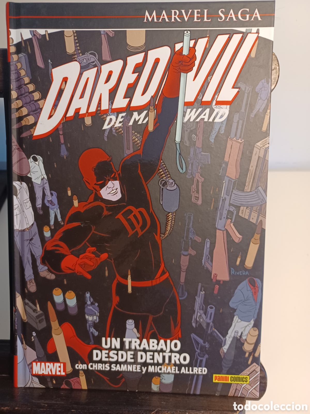 C&oacute;mics: Daredevil de Mark Waid 4 Un trabajo desde dentro/ Marvel Saga/ Panini/ NUEVO A ESTRENAR