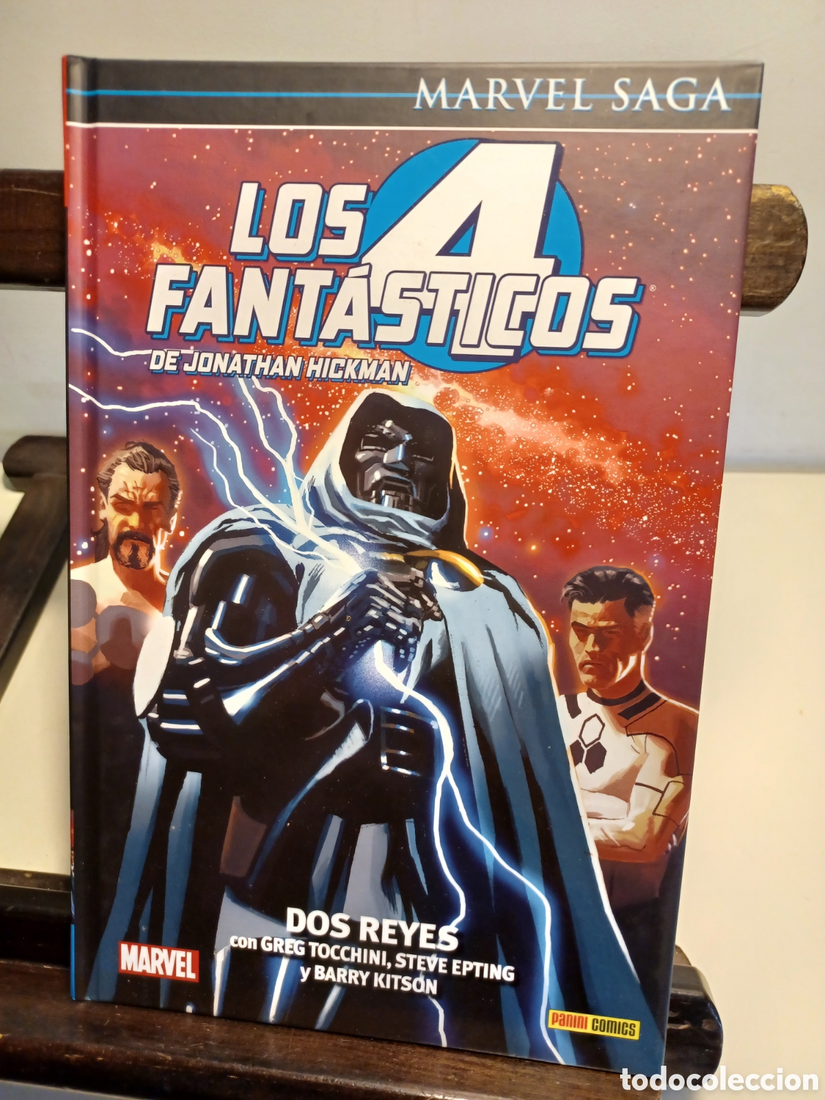 C&oacute;mics: Los 4 Fant&aacute;sticos de Jonathan Hickman 5 Dos reyes/ Marvel Saga/ Panini/ NUEVO A ESTRENAR