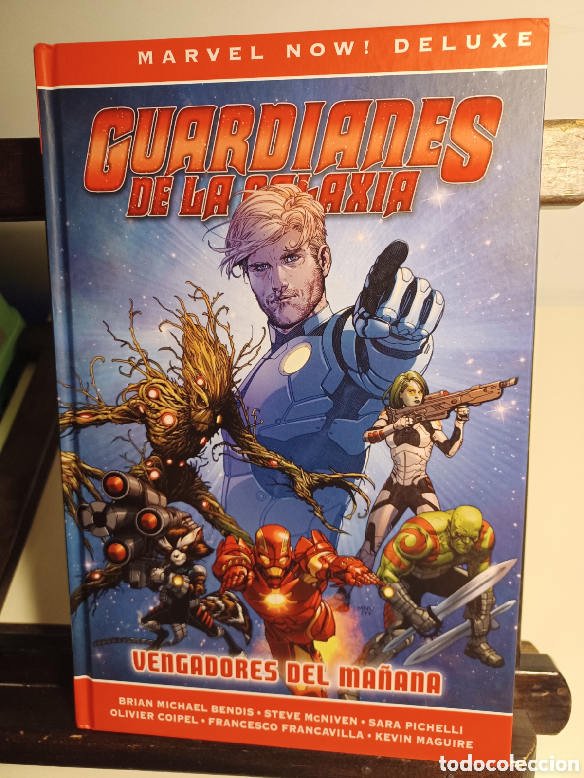 C&oacute;mics: Guardianes de la Galaxia de Brian Bendis 1 Vengadores del ma&ntilde;ana/ Marvel Now Deluxe/ Panini/ NUEVO