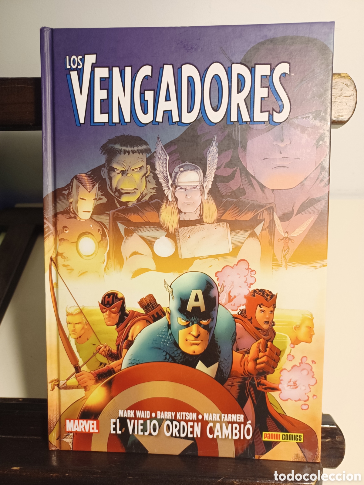 C&oacute;mics: Los Vengadores. El viejo orden cambi&oacute;/ 100% Marvel/ Panini/ NUEVO A ESTRENAR
