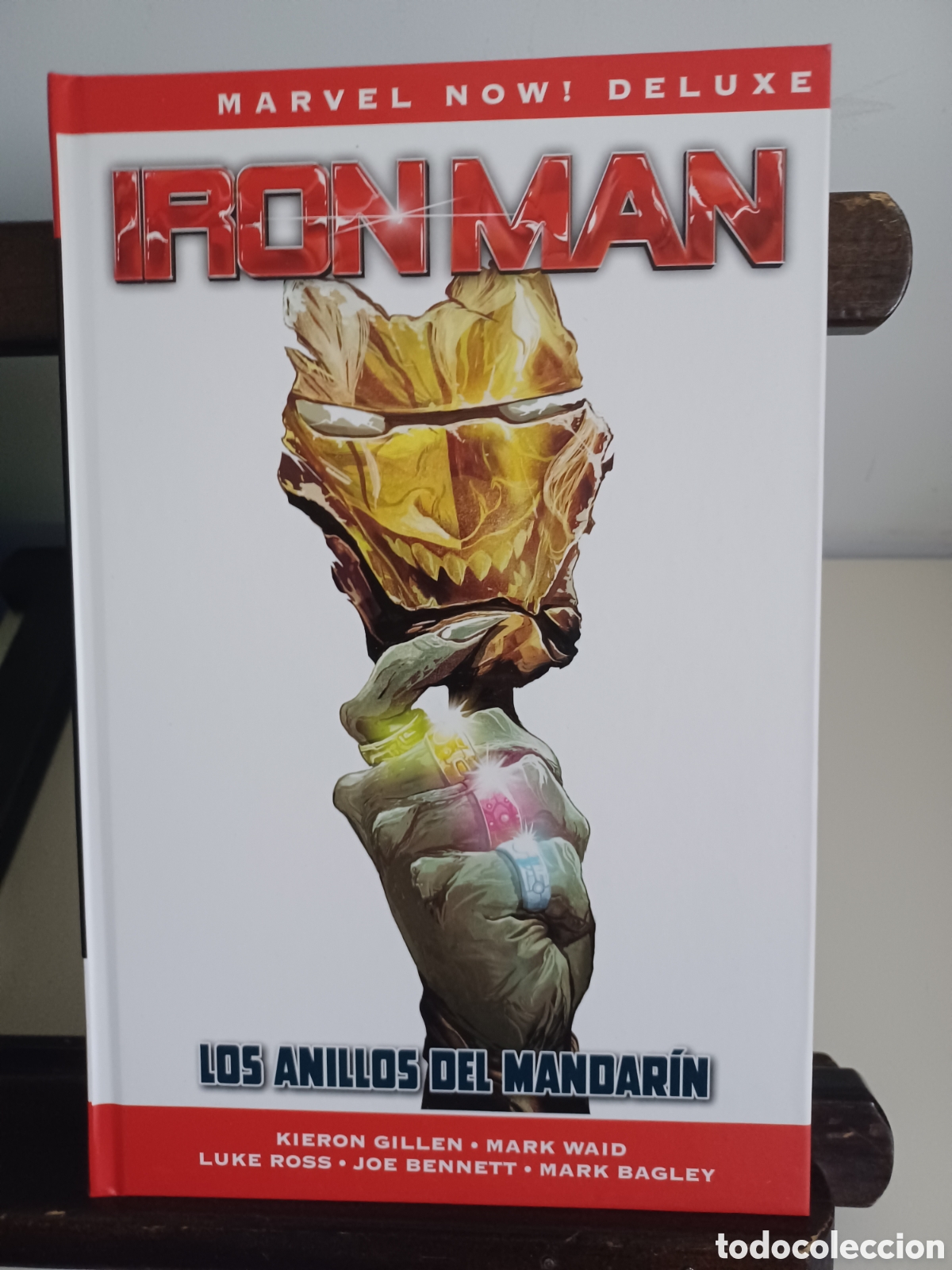 C&oacute;mics: Iron Man de Kieron Gillen 3 Los anillos del Mandar&iacute;n/ Marvel Now Deluxe/ Panini/ NUEVO A ESTRENAR