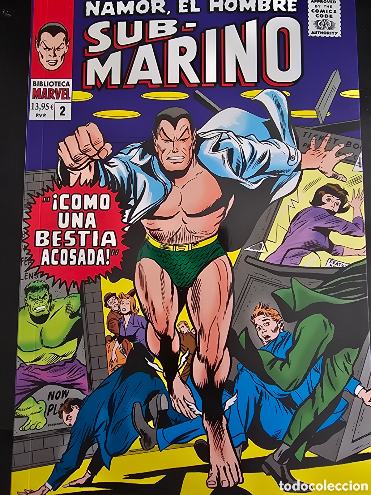 C&oacute;mics: NAMOR, EL HOMBRE SUB-MARINO 2. BIBLIOTECA MARVEL