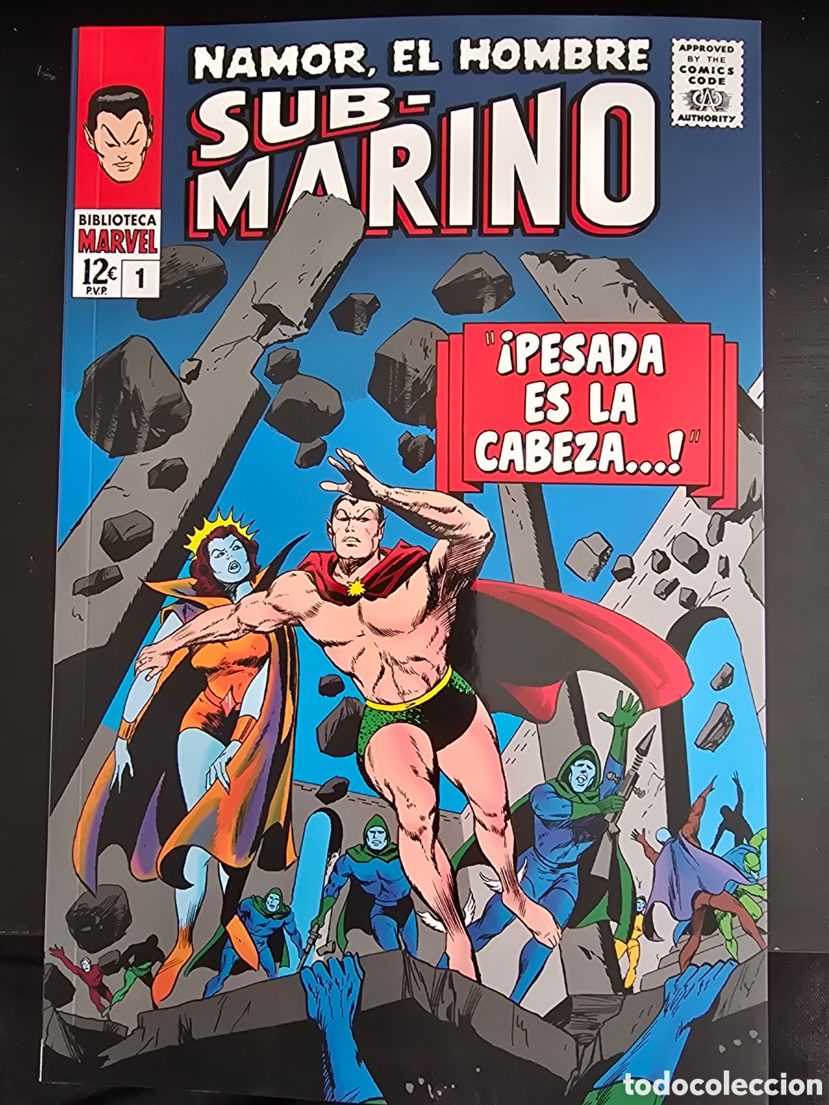 C&oacute;mics: NAMOR, EL HOMBRE SUB-MARINO 1. BIBLIOTECA MARVEL