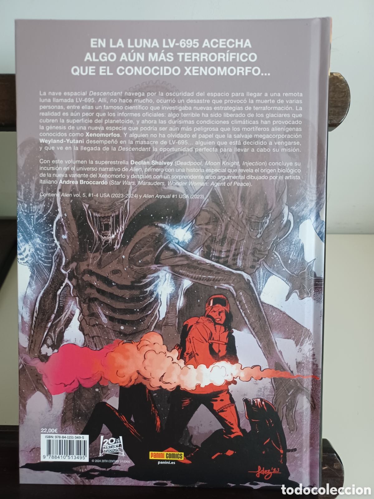 C&oacute;mics: Alien 5 Descendant/ Panini/ NUEVO A ESTRENAR - Foto 2