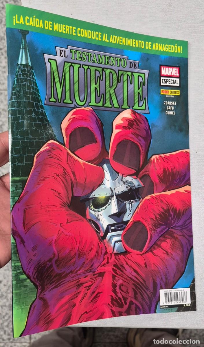 C&oacute;mics: EL TESTAMENTO DE MUERTE - CHIP ZDAZRSKY / MARVEL - PANINI