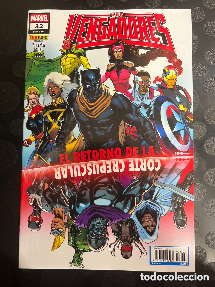 C&oacute;mics: LOS VENGADORES VOL.4 N.186 / 32 EL RETORNO DE LA CORTE CREPUSCULAR ( 2011/&hellip; )