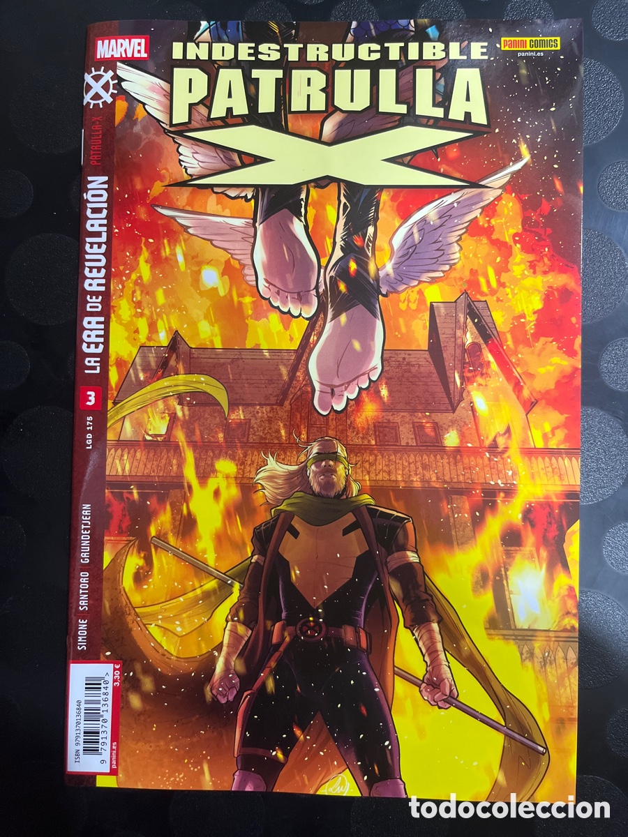 C&oacute;mics: INDESTRUCTIBLE PATRULLA X N.175 / 3 LA ERA DE REVELACI&Oacute;N LA IMPOSIBLE PATRULLA X ( 2020/&hellip; )