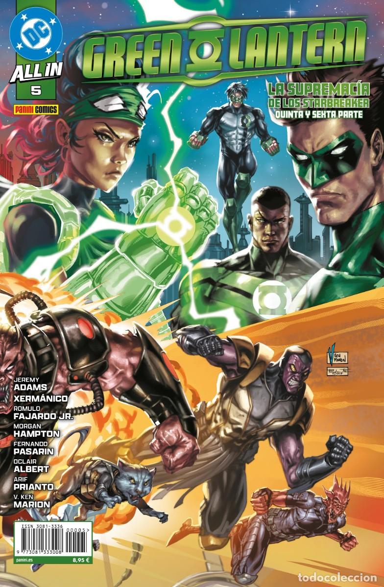 C&oacute;mics: ALL IN GREEN LANTERN 5